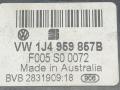 кнопка стеклоподъемника двери передней левой Volkswagen Bora 1 поколение 2002, 1.9 л., TDi, ATD, дизель, 5МКПП, серебристый, седан, передний привод, 1J4959857B - фото №4