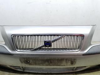 бампер передний Volvo S80 1 поколение 2000, 2.5 л., TD, дизель, 5МКПП, серебристый, седан, передний привод, 39983432, 39983435, 8659947, 9178113