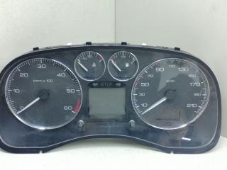 щиток приборов (приборная панель) Peugeot 307 1 поколение [рестайлинг] 2007, 1.6 л., HDi, дизель, 5МКПП, синий, универсал, 9660470680, 0127700114