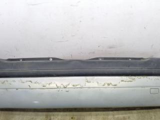 бампер задний Renault Clio 2 поколение 2000, 1.2 л., i, D7F 720, бензин, 5МКПП, серебристый, хетчбэк 5 дв., передний привод, 7701470812