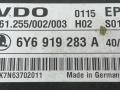 блок управления парктрониками Skoda Fabia 1 поколение [рестайлинг] 2006, 1.4 л., TDi, BNV, дизель, чёрная, универсал, передний привод, 6Y6919283A, 461.255002, 461.255003, PSK7N63702011 - фото №3