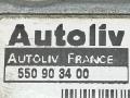 блок AirBag Fiat Doblo 1 поколение 2001, 1.9 л., JTD, дизель, 5МКПП, синий, минивэн, передний привод, 550903400, 46819774 - фото №3