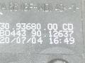 моторчик заслонки печки Opel Zafira 1 поколение (A) [рестайлинг] 2004, 2.2 л., дизель, МКПП, серебристый, минивэн, передний привод, BEHR, 30.93680.00, BO4439012637 - фото №4