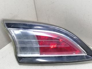 фонарь крышки багажника левый Mazda 3 BL 2009, 2.0 л., i, бензин, 5МКПП, чёрный, хетчбэк 5 дв., передний привод