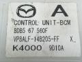 Блок управления BCM (Body Control Module) Mazda 3 BL 2009, 2.0 л., i, бензин, 5МКПП, чёрный, хетчбэк 5 дв., передний привод, BDB567560F - фото №3