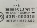 стекло двери задней правой Citroen Xsara Picasso 1 поколение [рестайлинг] 2008, 1.6 л., HDi, дизель, 5МКПП, белый, минивэн, передний привод - фото №2