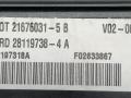 блок комфорта Peugeot 407 1 поколение 2007, 2.0 л., HDi, дизель, 6МКПП, синий, универсал, передний привод, 21676031-5B, 28119738-4A, 281197318A, F02633867, 9663510480, H04-01180607 - фото №3