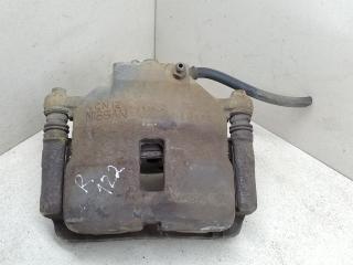 суппорт передний левый Nissan Almera N16 2000, 2.2 л., DTi, YD22DDT, дизель, 5МКПП, серебристый, хетчбэк 5 дв., передний привод, 410112F52A