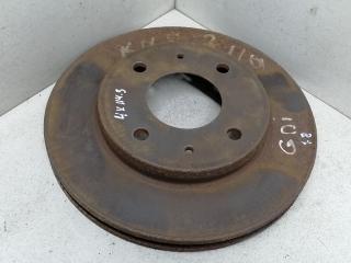 диск тормозной передний Mitsubishi Carisma 1 поколение 1998