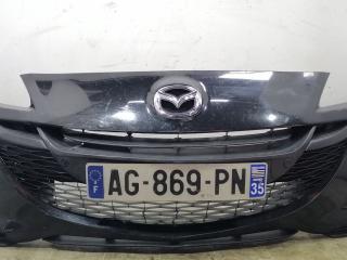 бампер передний Mazda 3 BL 2009, 2.0 л., i, бензин, 5МКПП, чёрный, хетчбэк 5 дв., передний привод, BBN2-50-031KAA, BBN2-50-031JAA
