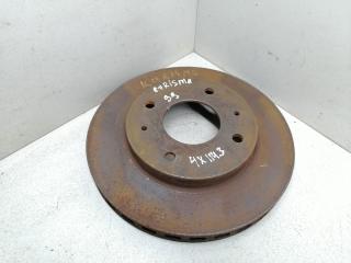 диск тормозной передний Mitsubishi Carisma 1 поколение [рестайлинг] 2001, 1.8 л., GDi, бензин