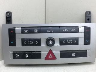 блок управления печки / климат-контроля Peugeot 407 1 поколение 2007, 2.0 л., HDi, дизель, 6МКПП, синий, универсал, передний привод, VISTEON, 96512442XT, 96573322YP02, 96469958XT