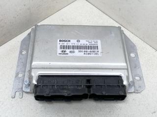 блок управления двигателем Kia Sorento 1 поколение 2004, 2.5 л., CRDi, D4CB, дизель, 5МКПП, чёрный, внедорожник 5 дв., полный подключаемый привод, BOSCH, 0281011579, 39100-4A10, A1B5TI01