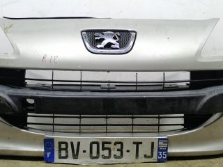 бампер передний Peugeot 1007 1 поколение 2007, 1.4 л., HDi, дизель, 5МКПП, серебристый, хетчбэк 3 дв., 7401GK