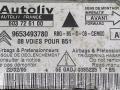блок AirBag Citroen C4 1 поколение 2005, 2.0 л., i, RFJ (EW10A), бензин, АКПП, т.серый, хетчбэк 5 дв., передний привод, 603726100, 9653493780 - фото №3