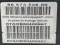 блок ABS Citroen C4 1 поколение 2005, 2.0 л., i, RFJ (EW10A), бензин, АКПП, т.серый, хетчбэк 5 дв., передний привод, 9649988180, 0265234144, 468L5-200105, 9657352680, 87AOE50400957 - фото №4
