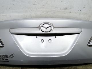 крышка багажника (дверь 3-5) Mazda 6 2 поколение [рестайлинг] 2010, 2.5 л., i, бензин, АКПП, серебристый, седан, передний привод, GHY05261X