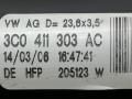 стабилизатор подвески передний Volkswagen Passat B6 2007, 2.0 л., АКПП, серебристый, универсал, передний привод, 3C0411303AC - фото №2