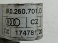 трубка кондиционера Audi A4 B8/8K [рестайлинг] 2011, 2.0 л., FSI, бензин, АКПП, чёрный, седан, полный привод, 8K0260701D - фото №2