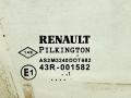 стекло двери передней правой Renault Laguna 2 поколение 2002, 1.8 л., i, F4P 770, бензин, МКПП, серебристый, хетчбэк 5 дв., передний привод, 8200000385 - фото №2