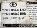 подушка безопасности пассажира Toyota Avensis 1 поколение (T220) 1998, 73970-05030LHD, 73970-05040RHD - фото №6