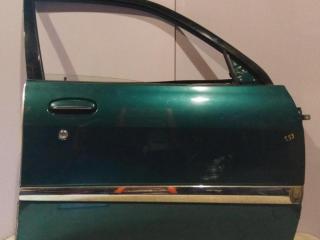 дверь передняя правая Daihatsu Sirion 1 поколение M100 2000, 1.0 л., i, EJ-VE, бензин, МКПП, зеленый перламутр, хетчбэк 5 дв., передний привод