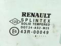 стекло двери передней правой Renault Scenic 2 поколение 2004, 43R-00049 - фото №2