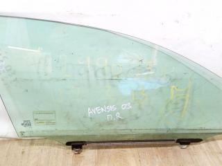 стекло двери передней правой Toyota Avensis 1 поколение (T220) [рестайлинг] 2003, 43R-00050