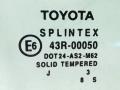стекло двери передней правой Toyota Avensis 1 поколение (T220) [рестайлинг] 2003, 43R-00050 - фото №2