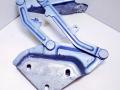 петля капота правая Volkswagen Touareg 1 поколение 2005, 3.2 л., i, BMX, бензин, АКПП, серый, внедорожник 5 дв., полный привод - фото №2