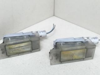 подсветка номера Renault Megane 2 поколение 2004, красный, 7700796163