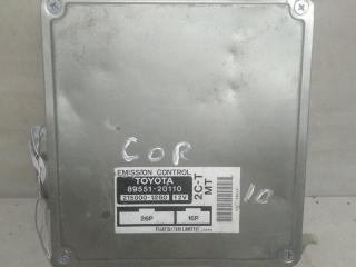 блок управления двигателем Toyota Carina E 1 поколение 1995, 2.0 л., D, дизель, 89551-20110