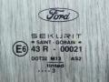 стекло двери задней левой Ford Mondeo 3 поколение 2003, 2.0 л., HJBA, дизель, МКПП, белый, универсал, передний привод, 43R-00021 - фото №2