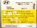 блок AirBag Hyundai Matrix 1 поколение 2003, 12210209, 95910-17700, DELPHI - фото №3