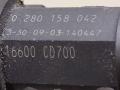 форсунка Infiniti G 3 поколение 2004, 3.5 л., i, VQ35DE, бензин, АКПП, серый, седан, 0280158042, 166CD700 - фото №4