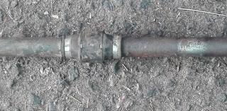 полуось передняя левая (приводной вал, ШРУС) Mitsubishi Space Gear 1 поколение 1996, 2.0 л., i, бензин
