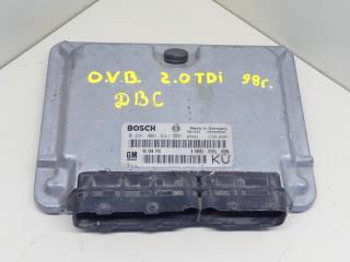 блок управления двигателем Opel Vectra B 1998, 2.0 л., TDi, дизель, 0281001631, 98100128SA3690