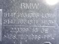 накладка на порог внутренняя BMW 5 серия E60/E61 2004, 2.5 л., i, M54 B25 (256S5), бензин, АКПП, серый, седан, задний привод, 51477034305 - фото №3