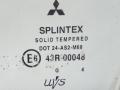 стекло двери передней левой Mitsubishi Colt 6 поколение (Z20/Z30) 2006, 1.5 л., OM 639.939, дизель, МКПП, черный, хетчбэк 5 дв., передний привод, 43R-00048, MR959285 - фото №2