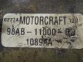 стартер Ford Focus 1 поколение 1998, 1.4 л., i, бензин, МКПП, бордо, хетчбэк 5 дв., передний привод, 98AB-11000-BD, MOTORCRAFT - фото №2