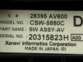 блок управления печки / климат-контроля Nissan Primera P12 2005, 28395-AV600 - фото №3
