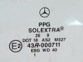 стекло двери передней левой Mercedes-Benz E-Класс W210/S210 [рестайлинг] 2001, 43R-000711 - фото №2