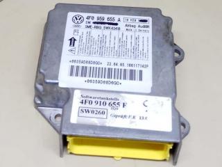 блок AirBag Audi A6 4F/C6 2006, 3.2 л., i, BKH, бензин, АКПП, серебристый, седан, передний привод, 4F0959655A