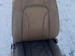 сиденье переднее Audi Q7 4L 2007, 3.6 л., i, BHK, бензин, АКПП, белый, внедорожник 5 дв., полный привод, 4L0881406H, 4L0881806C, 4L0881902M