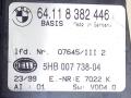 блок управления печки / климат-контроля BMW 3 серия E46 2001, 2.0 л., дизель, МКПП, седан, 64118382446, HELLA - фото №5