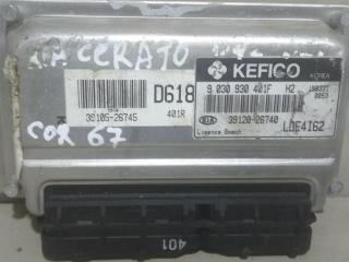 блок управления двигателем Kia Cerato 1 поколение 2004, 1.6 л., i, бензин, 3912026740