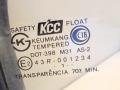 форточка задняя правая Hyundai Accent 2 поколение (LC) [рестайлинг] 2002, 1.3 л., i, G4EA, бензин, МКПП, зеленый, хетчбэк 5 дв., передний привод, 43R-001234 - фото №2