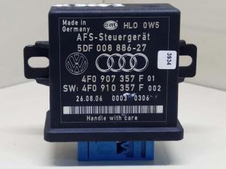 блок регулировки угла наклона фар Audi Q7 4L 2007, 3.6 л., i, BHK, бензин, АКПП, белый, внедорожник 5 дв., полный привод, 4F0907357F, 4F0910357F