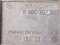 расходомер воздуха Volvo XC70 2 поколение 2001, BOSCH, F00C2G2033 - фото №4