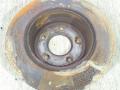 диск тормозной задний BMW 5 серия E60/E61 2004, 2.5 л., i, M54 B25 (256S5), бензин, АКПП, серый, седан, задний привод, 34216864061 - фото №2